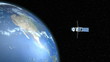 Space satellite