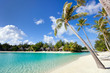 Beautiful beach on Bora Bora