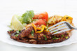 boiled and fried octopus traditional recipe from  Portugal