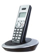 Wireless phone. On a white background close-up.
