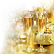 Shining Champagne Glasses (celebration)