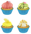 Vector: cupcakes cupcakes