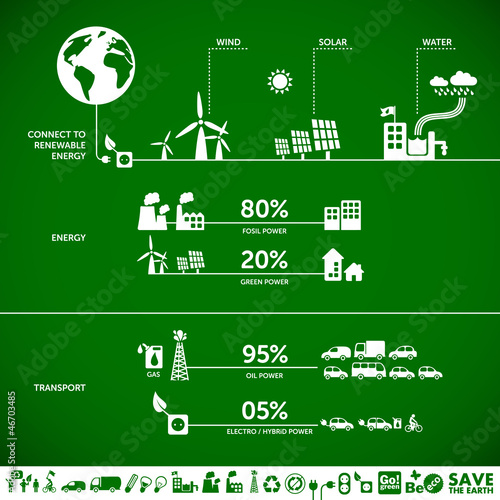 Vector: ecology background / green energy concept ecology background / green energy concept