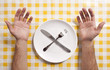 Photo: Hands and plate Hands and plate