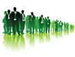 Vector: Green business Green business