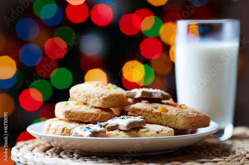 Photo: Cookies and milk Cookies and milk