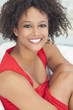 Happy Mixed Race African American Girl