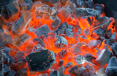 Photo: barbecue fire barbecue fire