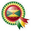 Grenada rosette flag