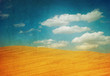 vintage tuscan landscape