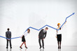 Business Growth And Success Graph