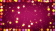 multicolored christmas lights seamless loop background
