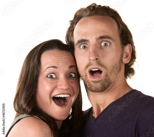 Photo: Surprised Couple Surprised Couple
