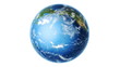Video: Realistic Earth Rotating on White (Loop) Realistic Earth Rotating on White (Loop)