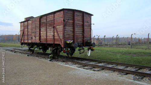 Photo: VAGONE BIRKENAU VAGONE BIRKENAU
