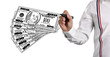 drawing  dollars
