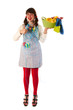 Happy housewife