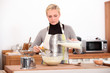 Woman in the kitchen
