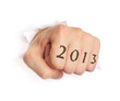 Foto: Hand with 2013 tattoo Hand with 2013 tattoo
