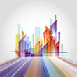 Modern Cityscape Concept Backg...