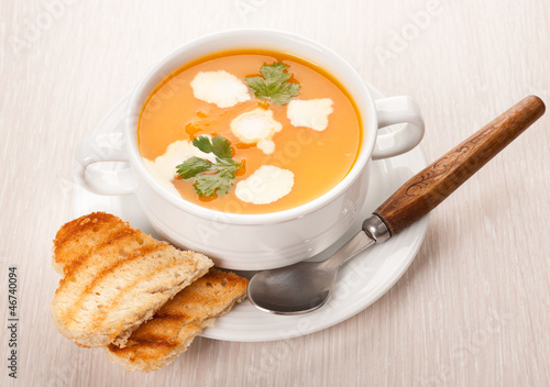 Photo: Pumpkin soup Pumpkin soup