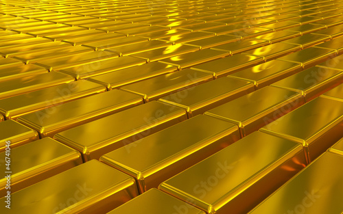 Illustration: gold bars gold bars
