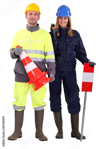Photo: Civil construction workers Civil construction workers