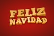 Illustration: Golden chinese Merry Christmas text on a red background Golden chinese Merry Christmas text on a red background