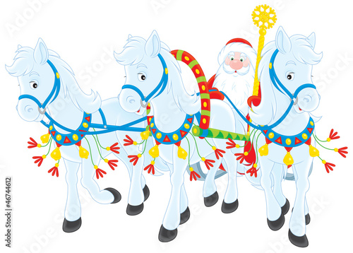 Illustration: Grandfather Frost Grandfather Frost