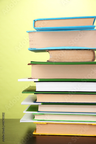 Photo: Stack of interesting books and magazines Stack of interesting books and magazines