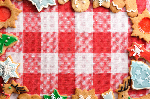 Photo: Christmas gingerbread cookies Christmas gingerbread cookies