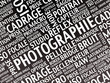 nuage de mots : photographie