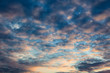 Wolkenstimmung am Abendhimmel