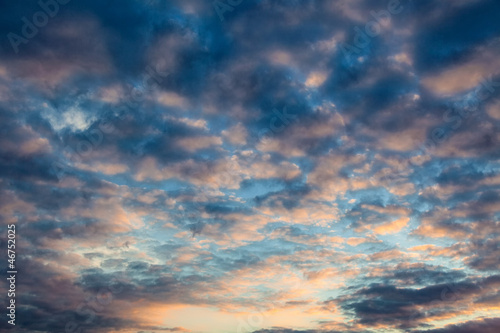Photo: Wolkenstimmung am Abendhimmel Wolkenstimmung am Abendhimmel
