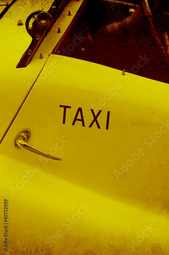 Photo: yellow taxi cab yellow taxi cab
