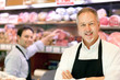 Butchers at work