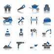 16 Icons Bauwesen