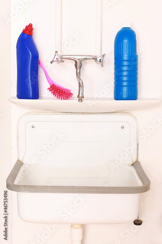 Photo: Sauberes Waschbecken Sauberes Waschbecken