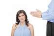 man apologizing after an argument with his girlfriend