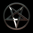 Metallic pentagram