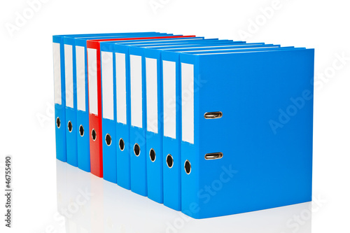 Photo: Akten Ordner mit Schriftstücken und Dokumenten Akten Ordner mit Schriftstücken und Dokumenten