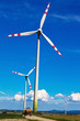Windrad eines Wind Kraftwerkes für Strom