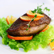 Entenbrust mit Orangenscheiben