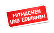 Aufkleber - mitmachen und gewinnen