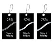 Vector: paper price tag for black friday paper price tag for black friday