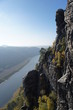 Blick auf die Elbe stromabwärts