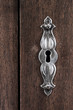 Scratched keyhole