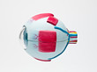 Human eye model tool for anatomic medical students