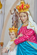 Blessed Virgin Mary with baby Jesus in thailand