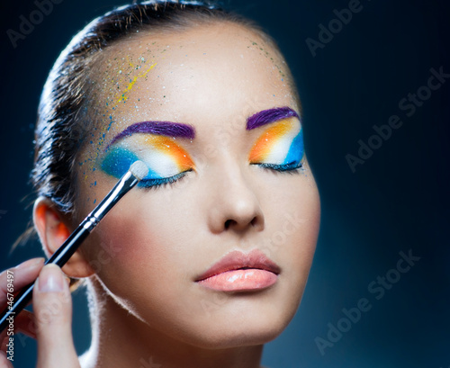Photo: Festive makeup Festive makeup
